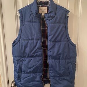Men’s Weatherproof Vintage Blue Vest - Size Large